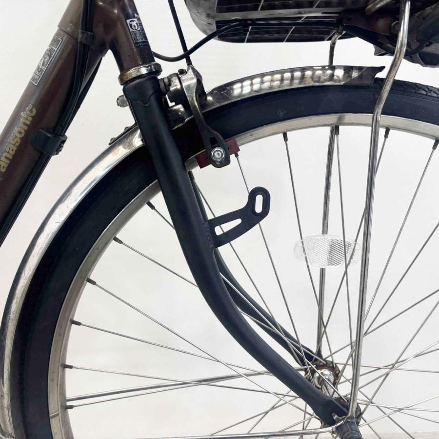 電動自転車 中古 ママチャリ パナソニック ビビDX ブラウン 26インチ YK080 電動アシスト自転車 横浜 | Panasonic | 11