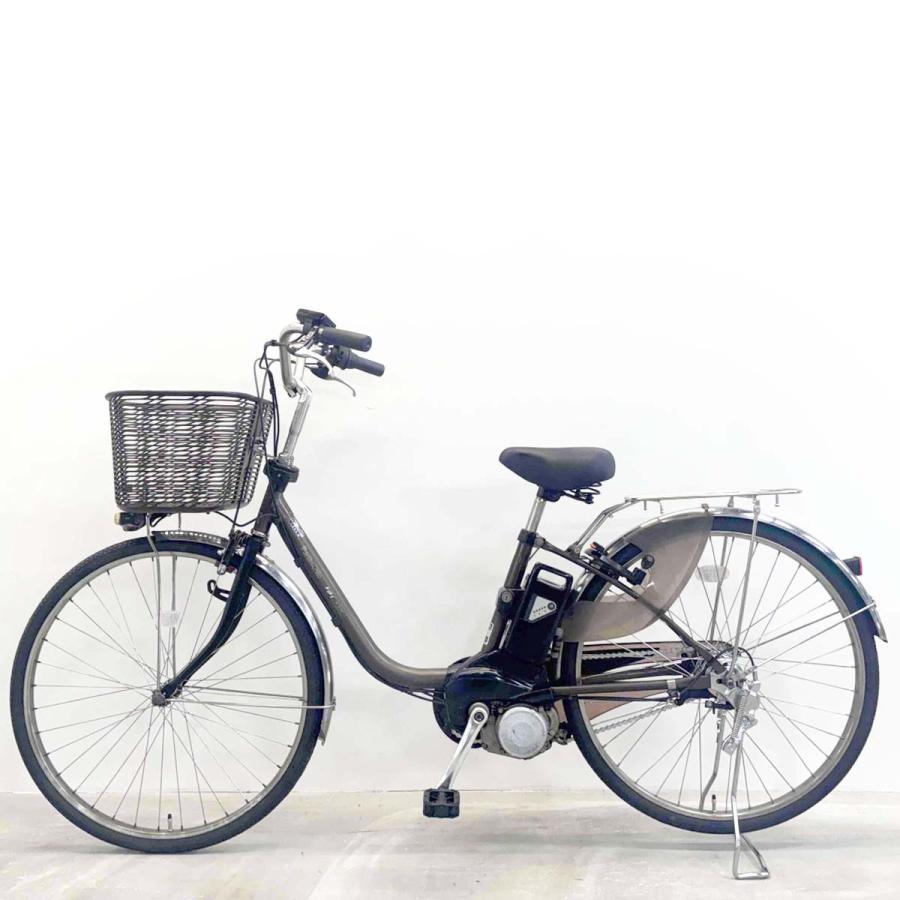 電動自転車 中古 ママチャリ パナソニック ビビDX ブラウン 26インチ YK080 電動アシスト自転車 横浜 | Panasonic | 13