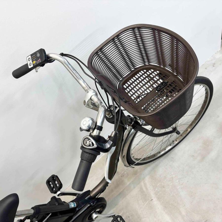 電動自転車 中古 ママチャリ パナソニック ビビDX ブラウン 26インチ YK080 電動アシスト自転車 横浜 | Panasonic | 03