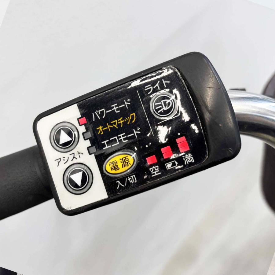電動自転車 中古 ママチャリ パナソニック ビビDX ブラウン 26インチ YK080 電動アシスト自転車 横浜 | Panasonic | 06