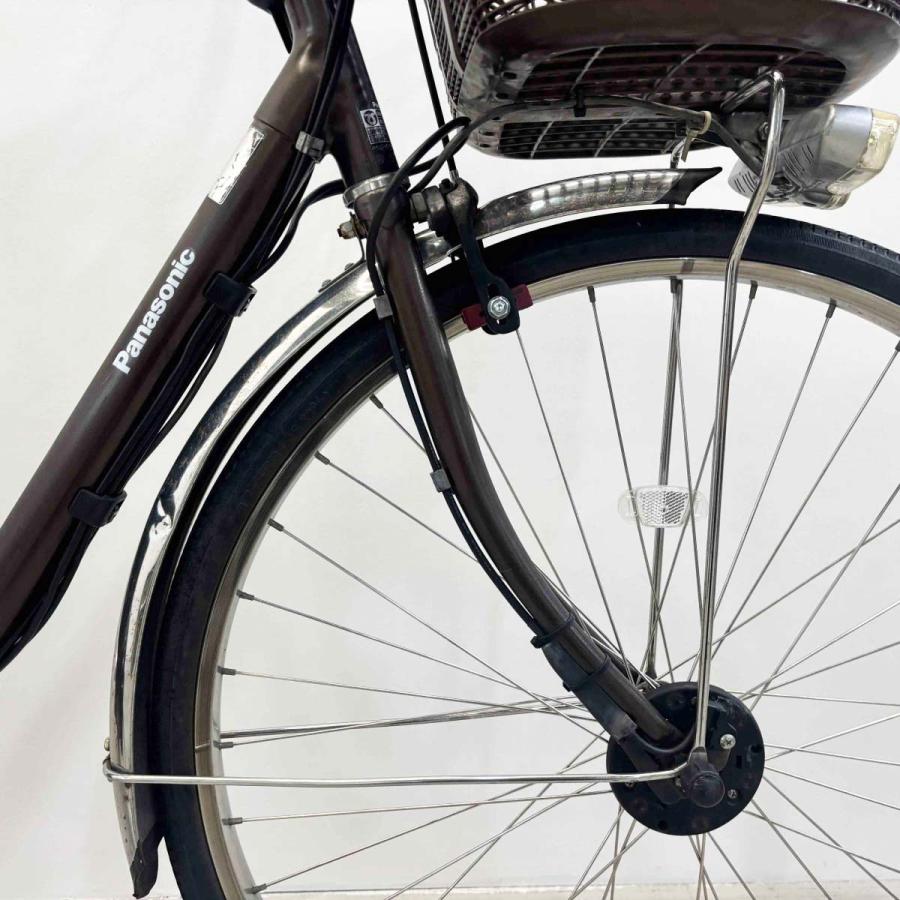 電動自転車 中古 ママチャリ  パナソニック ビビDX ブラウン 26インチ YL034 電動アシスト自転車 横浜 | Panasonic | 11