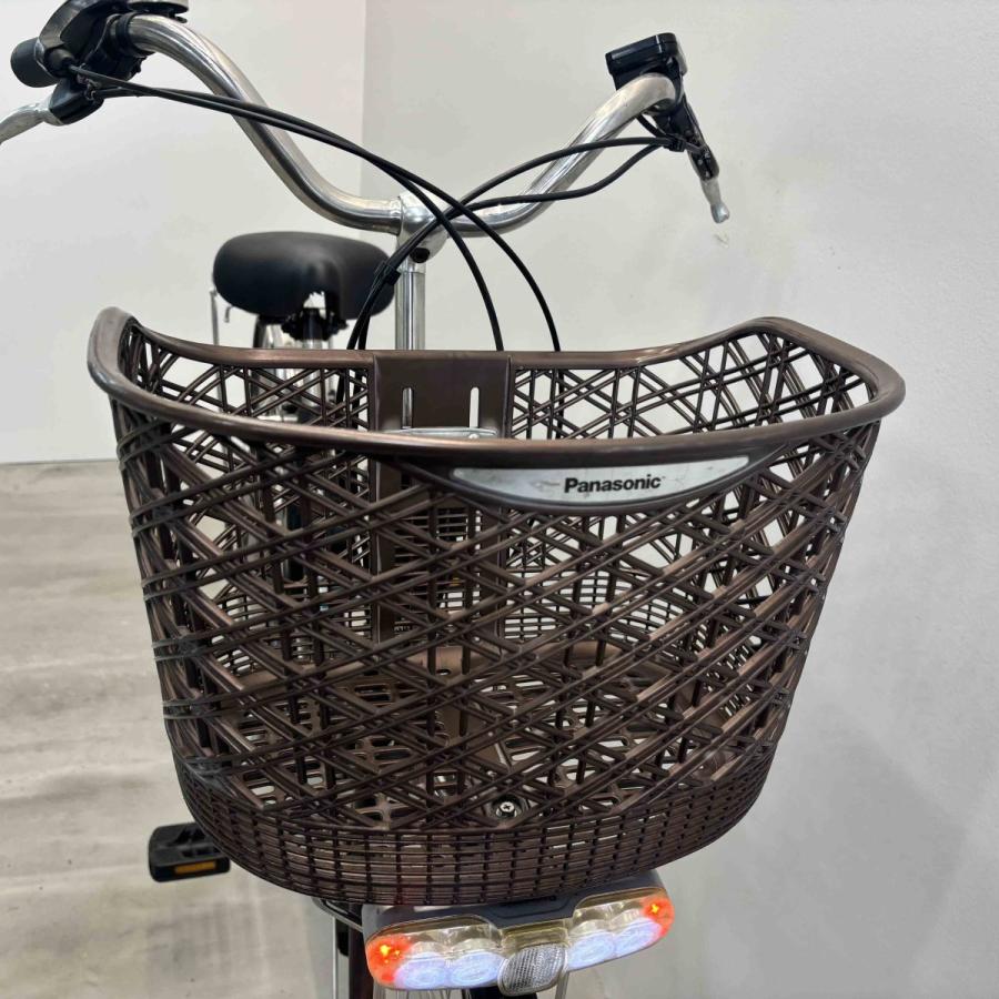 電動自転車 中古 ママチャリ  パナソニック ビビDX ブラウン 26インチ YL034 電動アシスト自転車 横浜 | Panasonic | 05