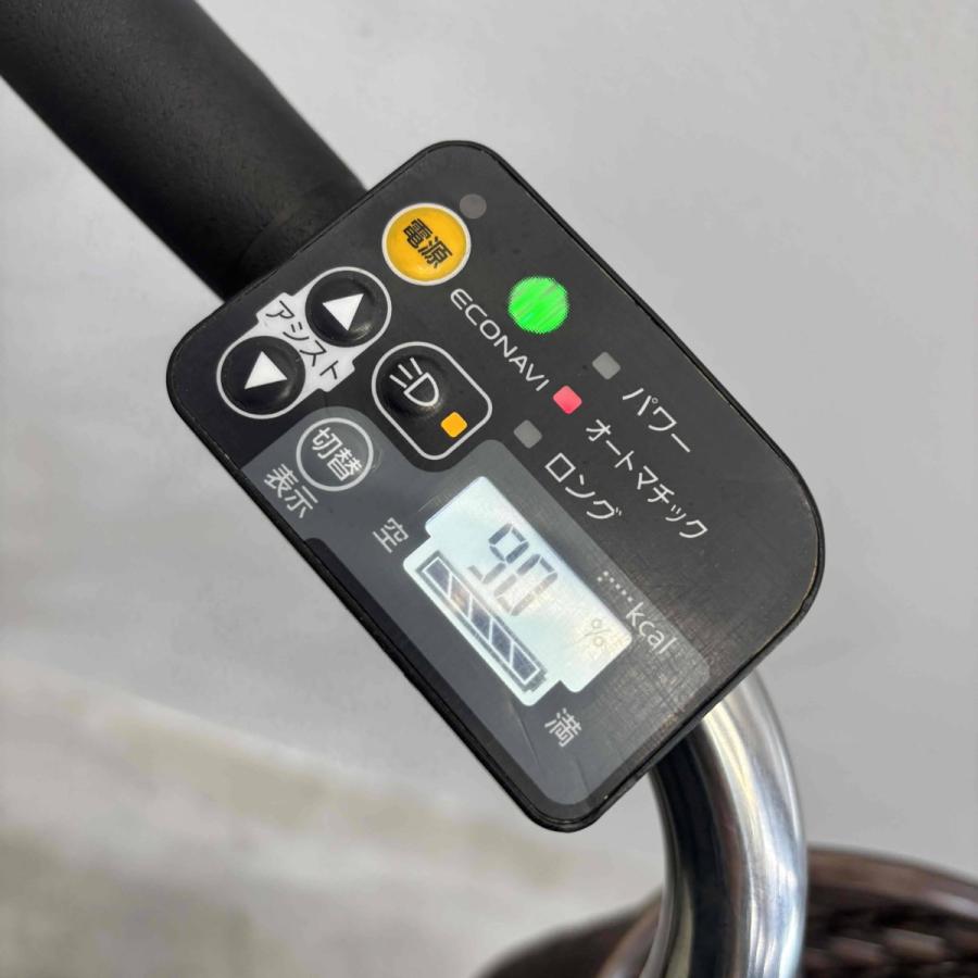 電動自転車 中古 ママチャリ  パナソニック ビビDX ブラウン 26インチ YL034 電動アシスト自転車 横浜 | Panasonic | 06