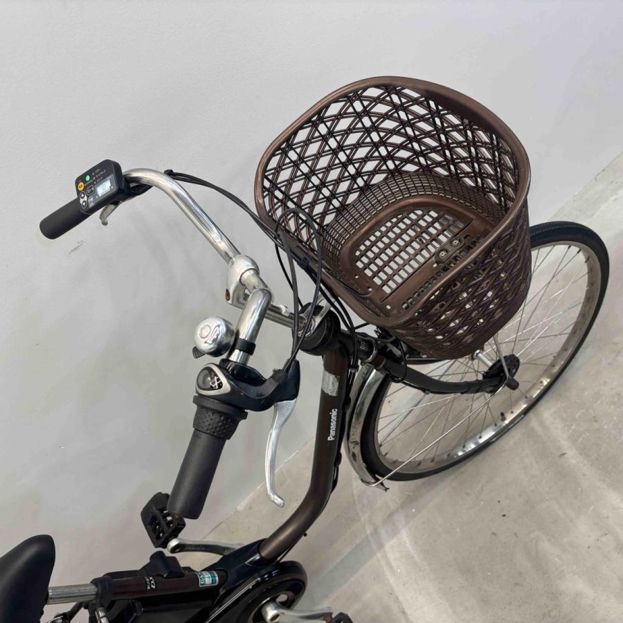 電動自転車 中古 ママチャリ  パナソニック ビビDX ブラウン 26インチ YL034 電動アシスト自転車 横浜 | Panasonic | 03