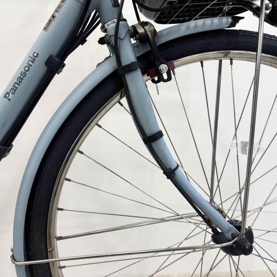 電動自転車 中古 ママチャリ パナソニック ビビスタイル ブルー 26インチ YL041 電動アシスト自転車 横浜 | Panasonic | 11