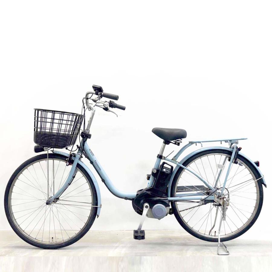 電動自転車 中古 ママチャリ パナソニック ビビスタイル ブルー 26インチ YL041 電動アシスト自転車 横浜 | Panasonic | 14