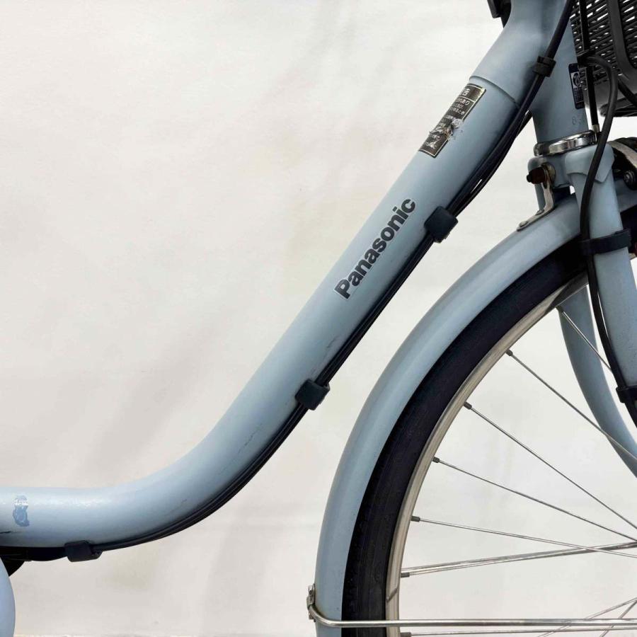 電動自転車 中古 ママチャリ パナソニック ビビスタイル ブルー 26インチ YL041 電動アシスト自転車 横浜 | Panasonic | 04