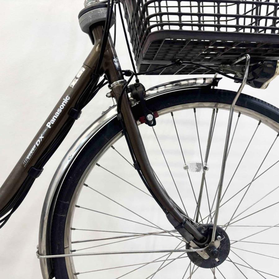 電動自転車 中古 ママチャリ パナソニック ビビDX ブラウン 26インチ YL049 電動アシスト自転車 横浜 | Panasonic | 11