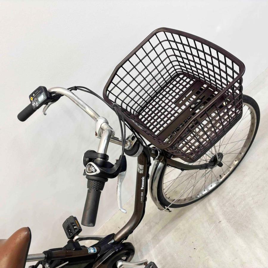 電動自転車 中古 ママチャリ パナソニック ビビDX ブラウン 26インチ YL049 電動アシスト自転車 横浜 | Panasonic | 03