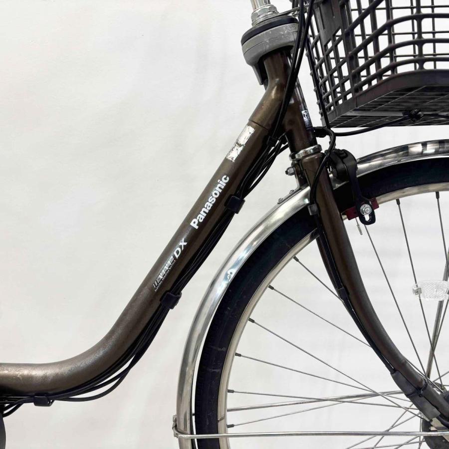 電動自転車 中古 ママチャリ パナソニック ビビDX ブラウン 26インチ YL049 電動アシスト自転車 横浜 | Panasonic | 04