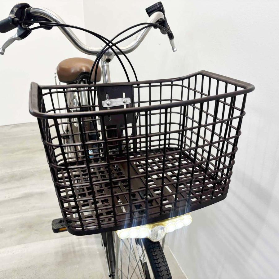 電動自転車 中古 ママチャリ パナソニック ビビDX ブラウン 26インチ YL049 電動アシスト自転車 横浜 | Panasonic | 05