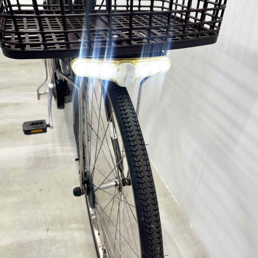 電動自転車 中古 ママチャリ パナソニック ビビDX ブラウン 26インチ YL049 電動アシスト自転車 横浜 | Panasonic | 07