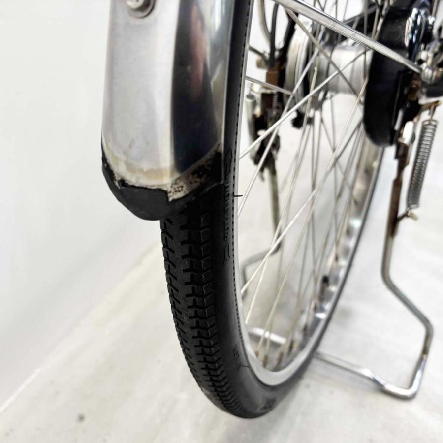 電動自転車 中古 ママチャリ パナソニック ビビDX ブラウン 26インチ YL049 電動アシスト自転車 横浜 | Panasonic | 08
