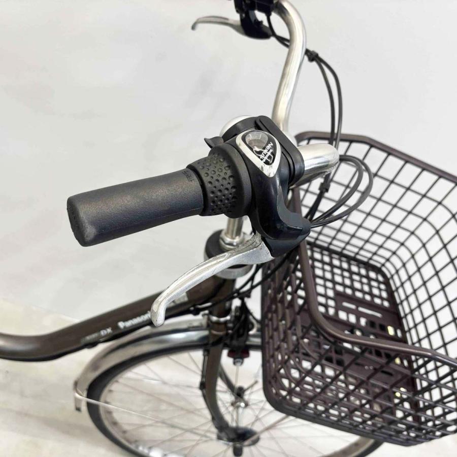 電動自転車 中古 ママチャリ パナソニック ビビDX ブラウン 26インチ YL049 電動アシスト自転車 横浜 | Panasonic | 09