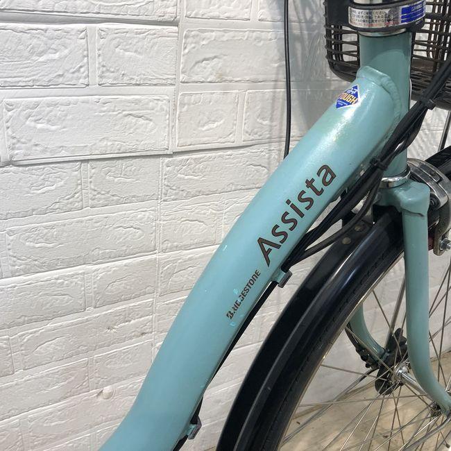 ブリヂストン電動アシスト自転車26インチ ブルー 楽天市場】電動自転車 シティサイクル・ママチャリ BRIDGESTONE
