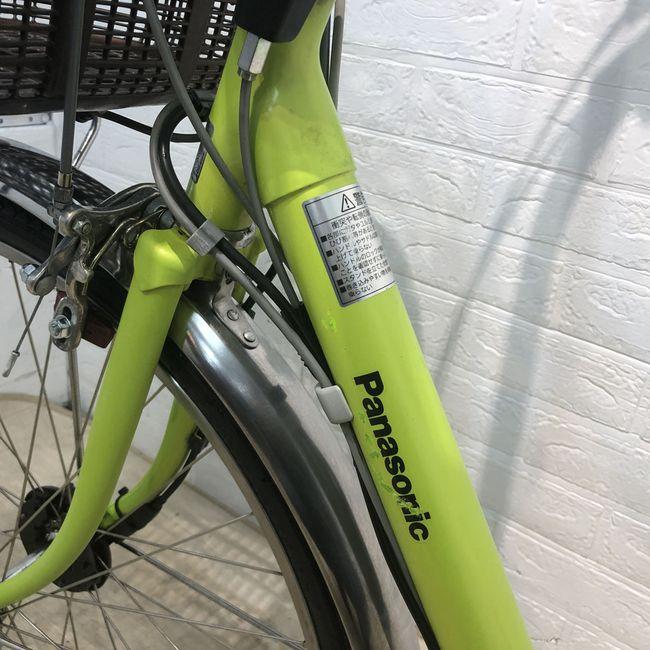 地域限定送料無料　ビビ　DX　3,1AH　バッテリー2個　黄色　神戸　電動自転車 20250512134210_496_.jpg