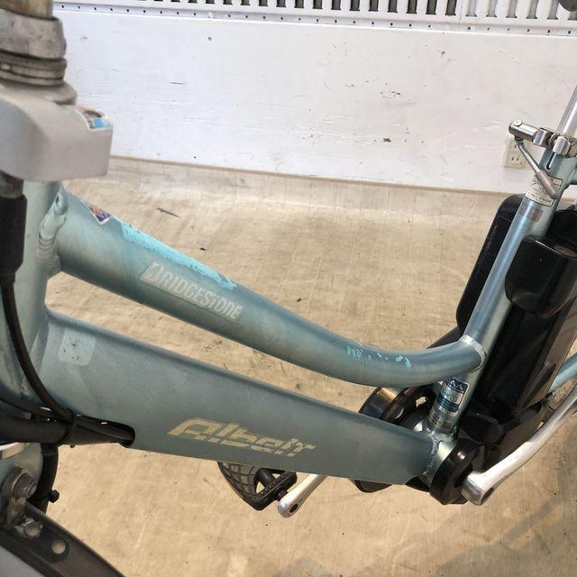 82：ブリヂストン　アルベルト　アシスト自転車　ジャンク品　引取限定：埼玉県所沢 A7LB45 アルベルト e L型 27型電動アシスト自転車 2025年モデル