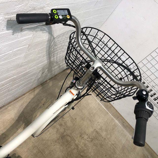 中古電動自転車 ヤマハ PASナチュラ ホワイト 横浜 中古ヤマハPASナチュラ電動自転車が格安！通勤・通学に人気のPAS