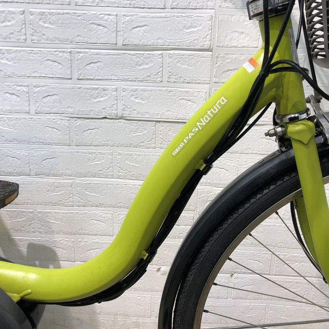電動自転車 中古 ママチャリ ヤマハ PAS ナチュラ L グリーン 26インチ YX131 電動アシスト自転車 横浜 | YAMAHA | 04