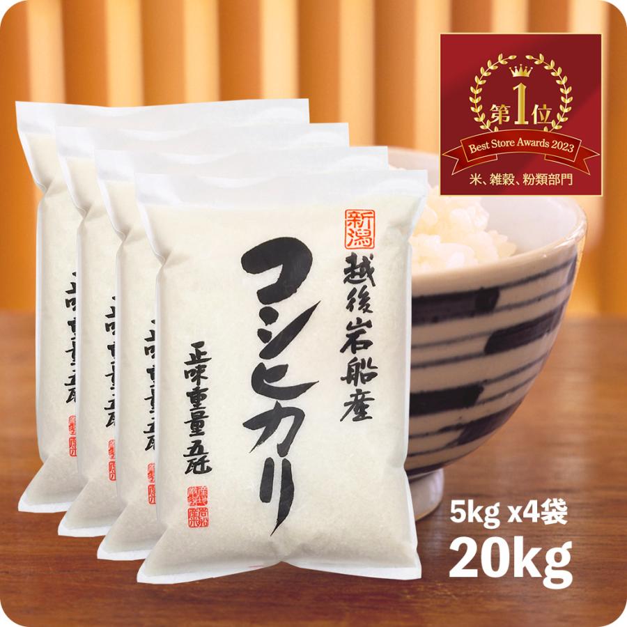 米 20kg 岩船産コシヒカリ お米 20キロ 令和5年産 こしひかり 新潟県産