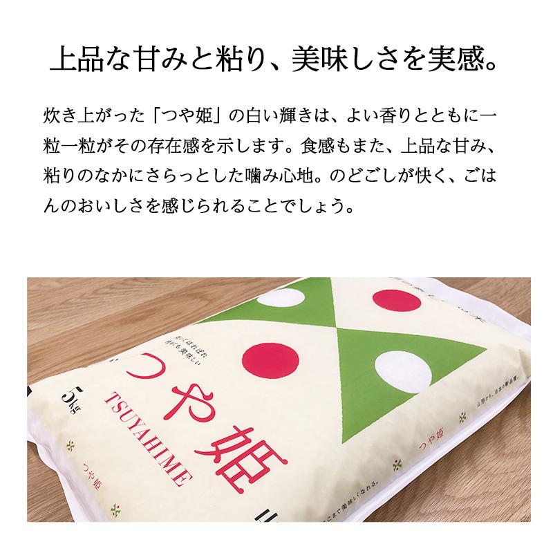 米 15kg つや姫 お米 山形県産 15キロ 送料無料 特A 令和5年産 精米 白米 5kgx3袋｜echigo-inahoya｜05