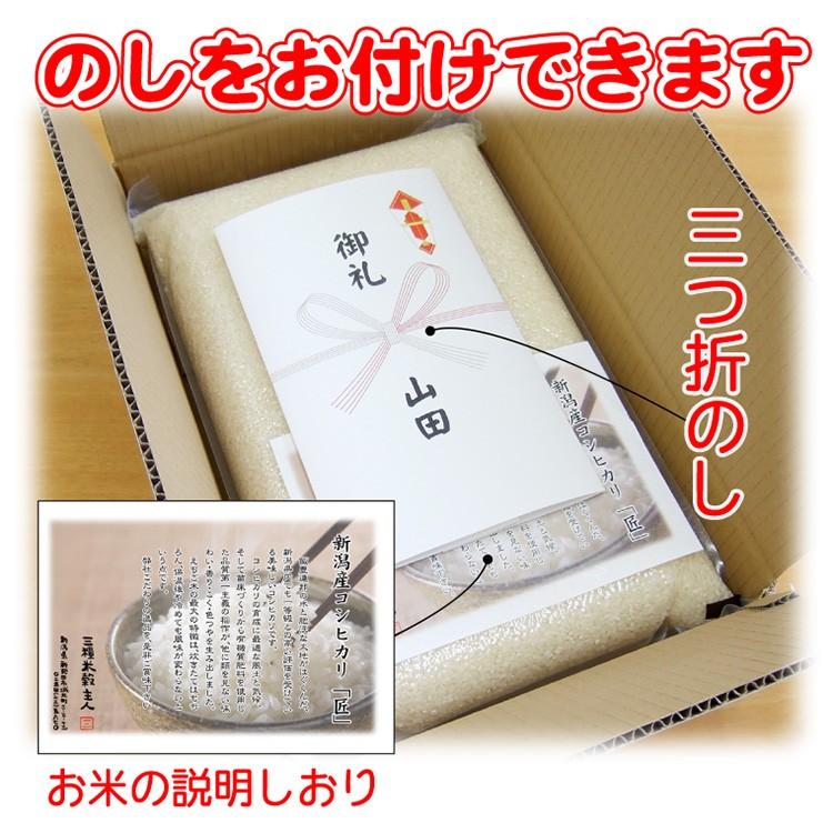 コシヒカリ 米 令和7年産 5kg 新潟産 コシヒカリ「匠」 真空パック