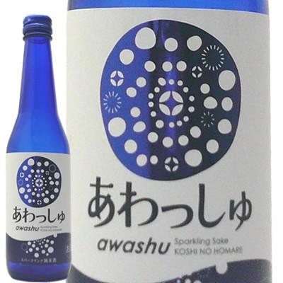 日本酒 スパークリング  発泡性純米酒 あわっしゅ 320ml 越の誉 原酒造 | 越の誉 | 01