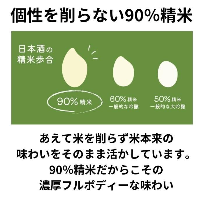 越の誉 90PINK キューマルピンク 純米酒 無濾過生原酒 720ml 原酒造 日本酒 | 越の誉 | 02
