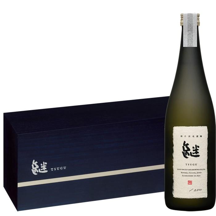 日本酒 プレゼント 朝日山 継(つぐ) 純米大吟醸 720ml 朝日酒造 日本酒 ギフト 高級 | 久保田