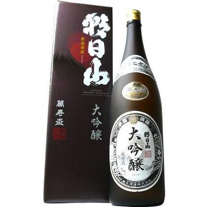 お酒 日本酒 朝日山 萬寿盃 大吟醸 1800ml 朝日酒造 | 朝日山 | 01