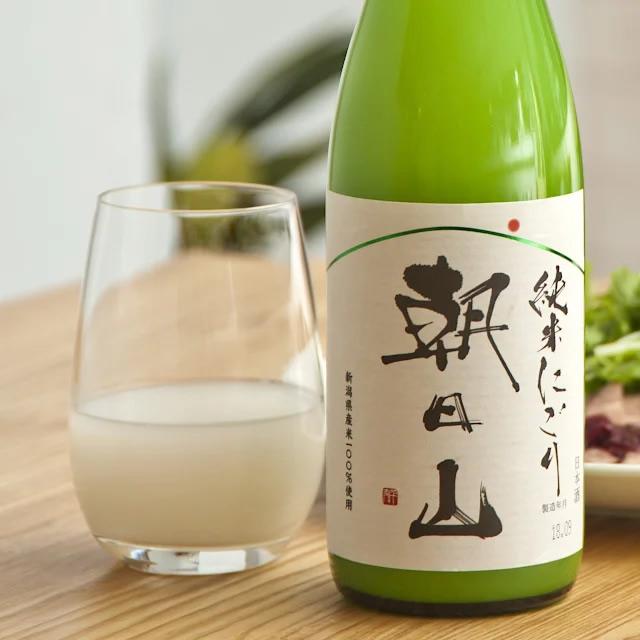 日本酒 朝日山 純米にごり 720ml 朝日酒造 | 久保田 | 01