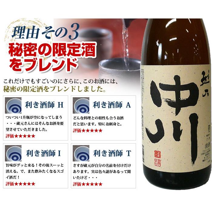 日本酒  越乃中川 1800ml 中川酒造 越後銘門酒会限定 | ブランド登録なし | 04