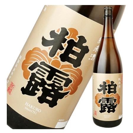 日本酒 柏露  純米酒 1800ml  柏露酒造 | 柏露 | 01