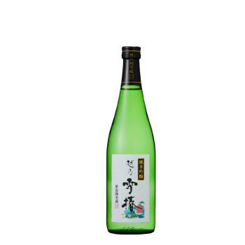 花柄ラベル 日本酒 750ml 越乃雪椿 日本酒 純米吟醸 花ラベル 720ml 6本(まとめ買い) : 越後銘門