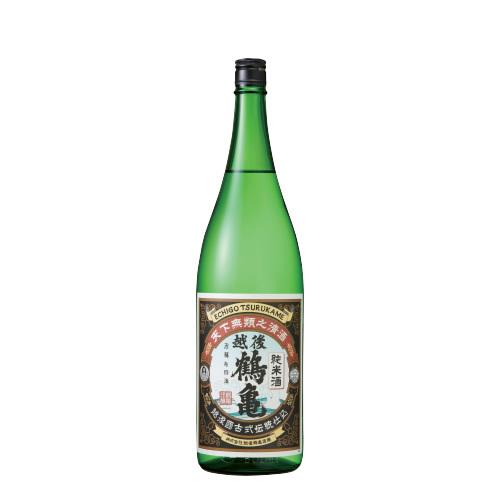 日本酒 越後鶴亀  純米酒1800ml｜echigo