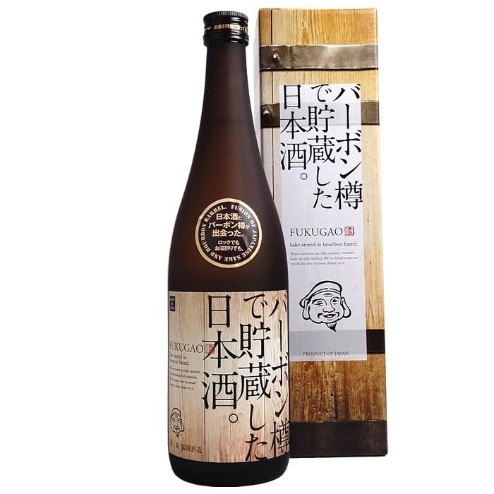 (産地直送) バーボン樽で貯蔵した日本酒 720ml 福顔酒造 | ブランド登録なし | 01