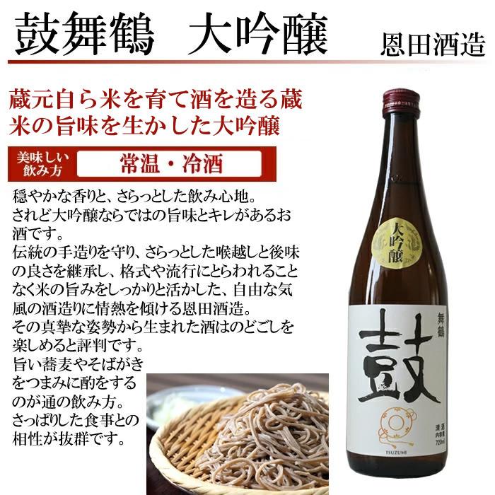 鼓舞鶴 大吟醸 720ml 恩田酒造 | ブランド登録なし | 01