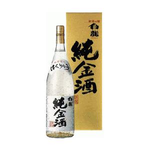 日本酒 金箔酒 純金酒 白龍 720ml 白龍酒造 | 白龍