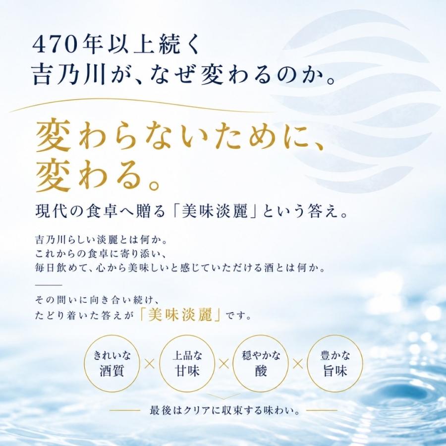 (9月14日から出荷)吉乃川 清流美 純米酒 720ml 吉乃川 新ブランド | 吉乃川 | 02