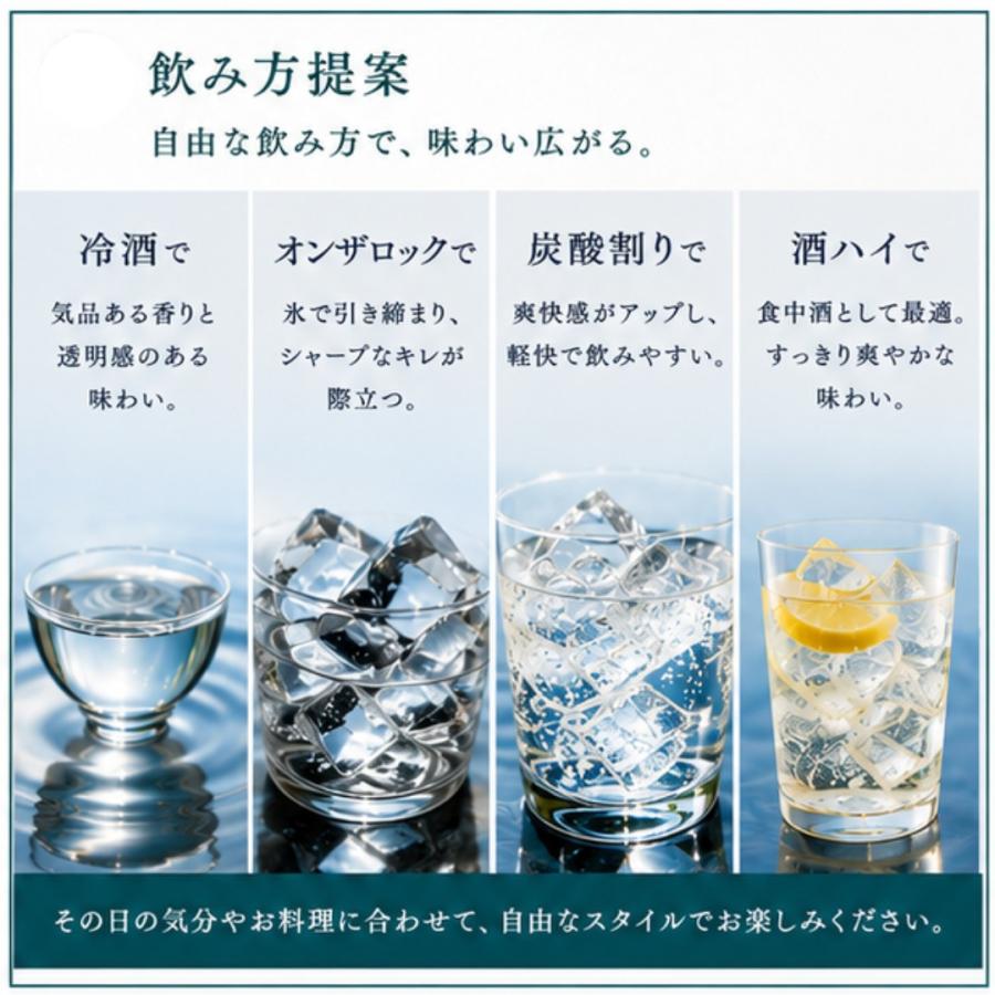 越乃寒梅 Lagoon ラグーン 純米吟醸 720ml 石本酒造 夏限定 | 越乃寒梅 | 03