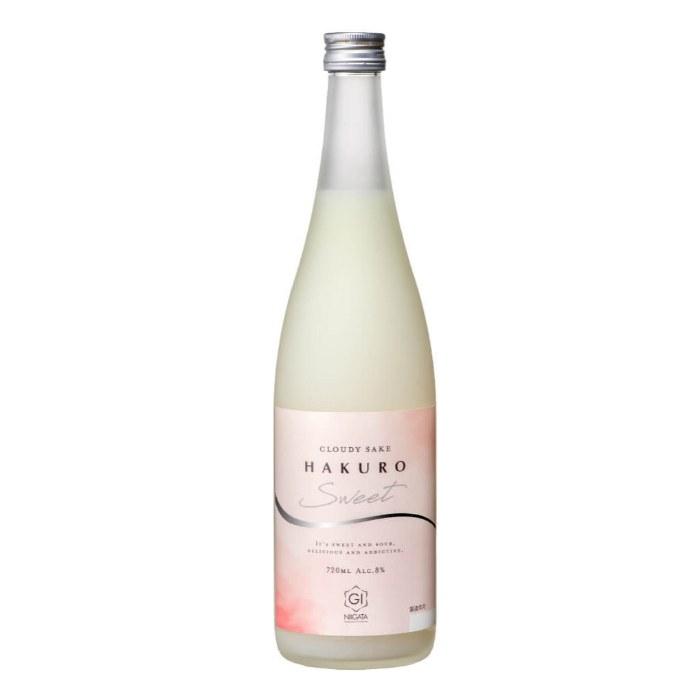 HAKURO SWEET 純米うすにごり 720ml 柏露酒造 日本酒 低アルコール 超甘口 | 柏露