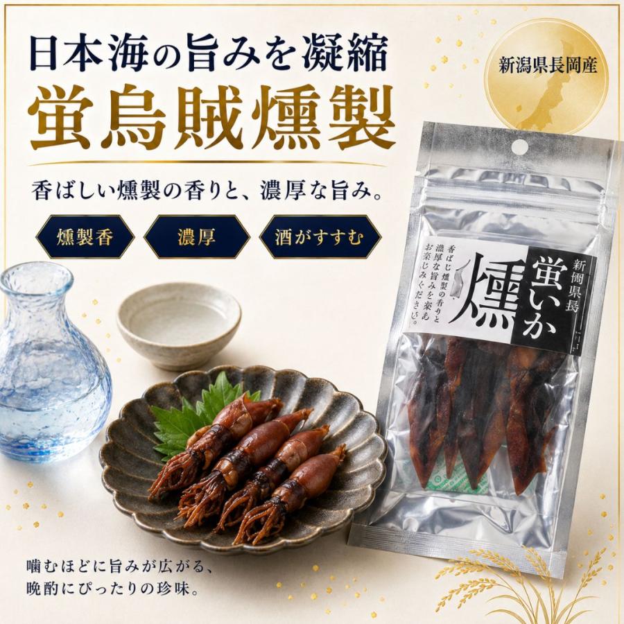 新潟 日本酒 飲み比べ 300ml 5本＋新潟県長岡産おつまみ3選 晩酌セット 蛍烏賊燻製 甘海老豆吉 かんずり入さきいか ギフト プレゼント | ブランド登録なし | 05