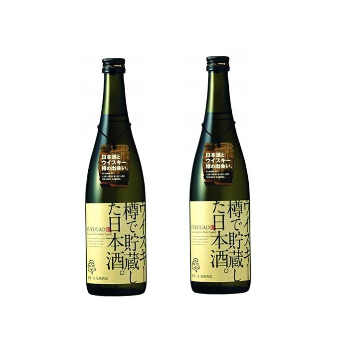 (産地直送) ウイスキー樽で貯蔵した日本酒 720ml 2本セット 福顔酒造 | ブランド登録なし