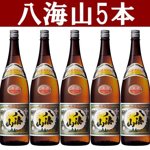 日本酒 八海山 普通酒1800ml 5本セット | 八海山