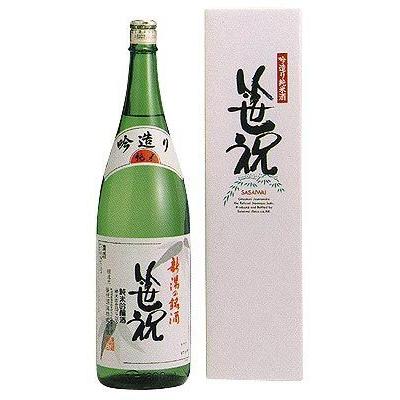 日本酒 笹祝　吟造り純米酒（純米吟醸）1800ml×6本 | ブランド登録なし
