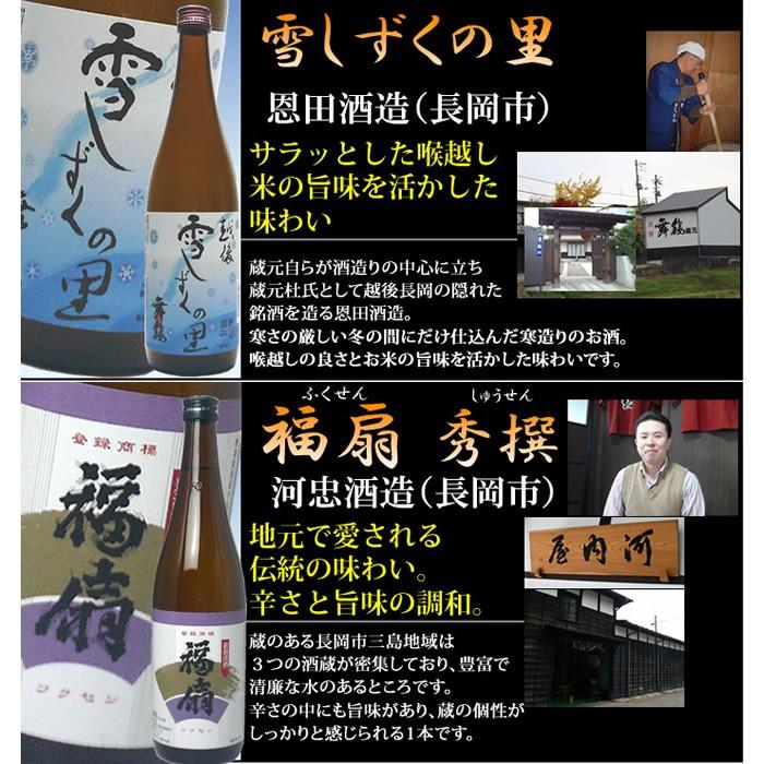 日本酒 飲み比べ セット  新潟 定番酒 720ml 6本 | 朝日山 | 04