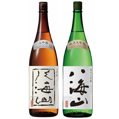 八海山 大吟醸 1.8Lと八海山 純米大吟醸 1.8L日本酒 2本 飲み比べセット | 八海山