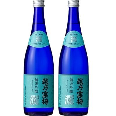越乃寒梅 灑 純米吟醸 720ml日本酒 2本 飲み比べセット | 越乃寒梅