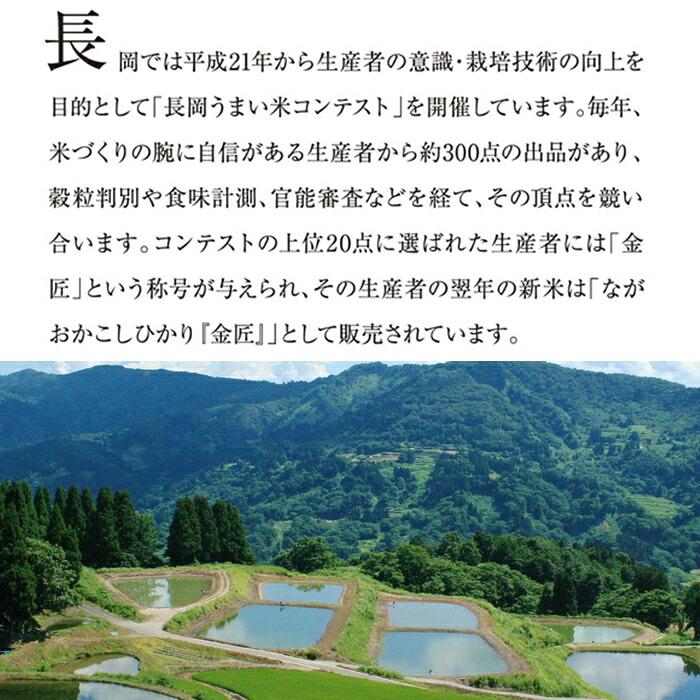 杉本商店 長岡産コシヒカリ 金匠 10kg（5kg×2個）(産地直送) |  | 06