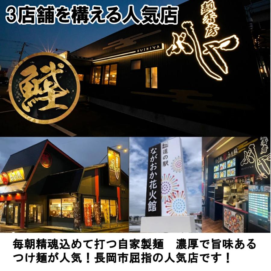 (産地直送)麺香房ぶしや 天下無双 つけ麺 3食 長岡市屈指の人気ラーメン店 濃厚魚介系スープ 太麺 冷凍 | ブランド登録なし | 02